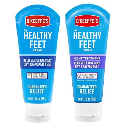 O'Keeffe's for Healthy Feet Foot Cream, 3.0 Ounce Tube and O'Keeffe's for Healthy Feet - NutriGlobal