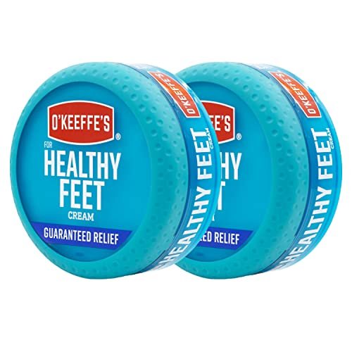 O'Keeffe's for Healthy Feet Foot Cream, Guaranteed Relief for Extremely Dry, Cracked Feet - NutriGlobal