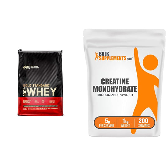Optimum Nutrition Gold Standard 100% Whey Protein Powder, Double Rich Chocolate - NutriGlobal