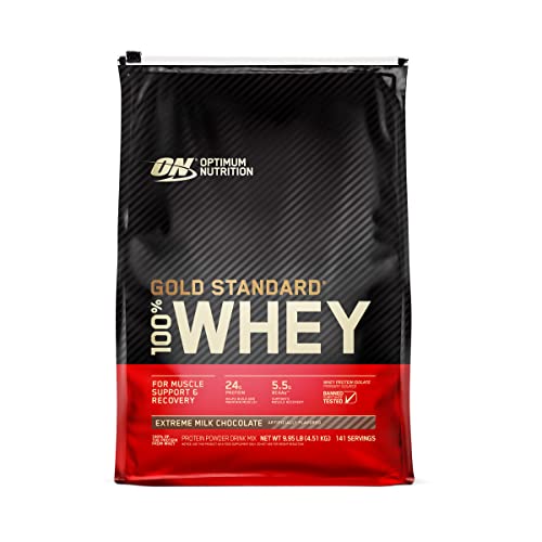 Optimum Nutrition Gold Standard 100% Whey Protein Powder, Extreme Milk Chocolate - NutriGlobal