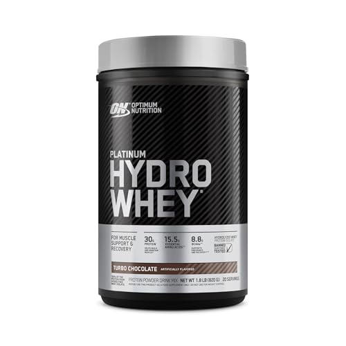Optimum Nutrition Platinum Hydrowhey Protein Powder, 100% Hydrolyzed Whey Protein - NutriGlobal