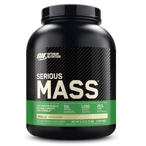 Optimum Nutrition Serious Mass, Weight Gainer Protein Powder, with Added Immune Supp - NutriGlobal