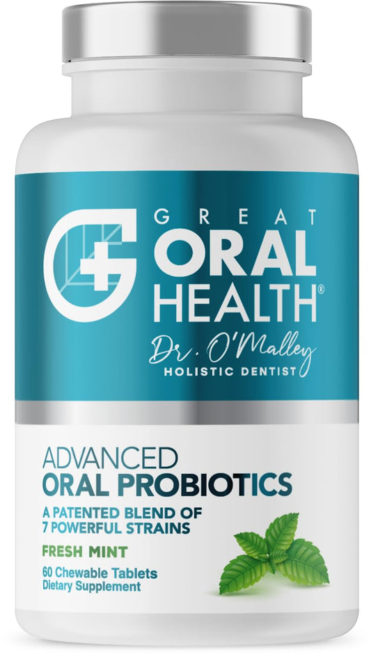 Oral Probiotics for Mouth Bad Breath Treatment for Adults: Dentist Formulated Advanced - NutriGlobal