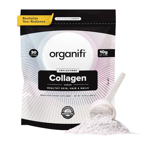 Organifi Collagen Powder - Fuller Hair, Stronger Nails, and Radiant Skin - Replenish - NutriGlobal