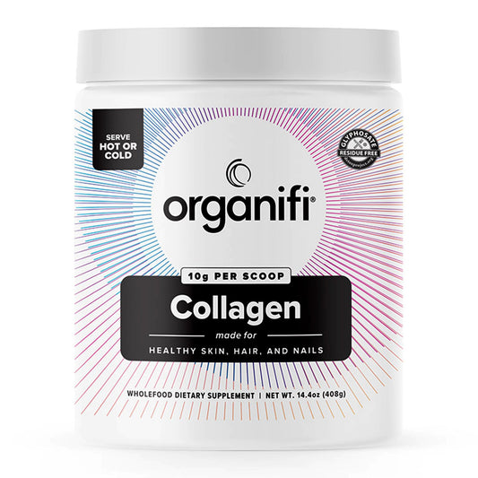 Organifi Unflavored Collagen Powder - Supports Stronger Skin, Nail, and Hair, 40 Servings - NutriGlobal