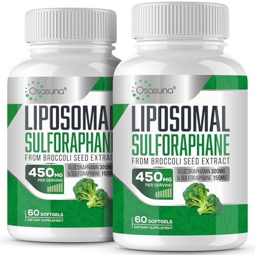 Osasuna Liposomal Sulforaphane 450MG, Maximum Absorption - NutriGlobal