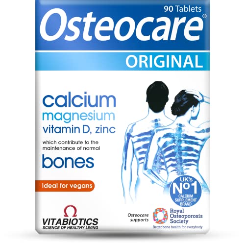 Osteocare Original by Vitabiotics. Bone Health formula with Calcium, Magnesium, Vitamin D - NutriGlobal