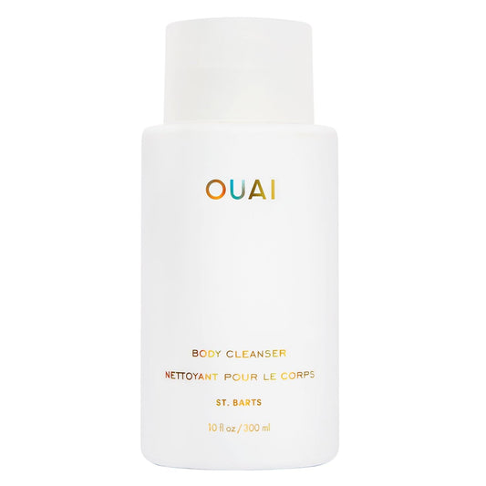 OUAI Body Cleanser, St. Barts - Foaming Body Wash with Jojoba Oil and Rosehip Oil to Hydrate, Nurture, Balance and Soften Skin - Paraben - NutriGlobal