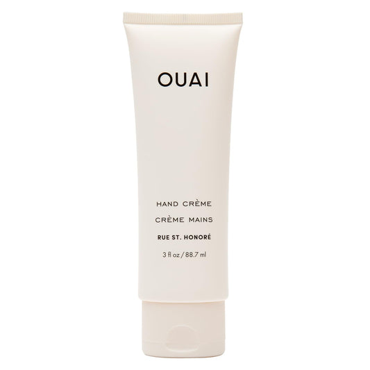 OUAI Hand Cream - Thick, Creamy Balm with Coconut Oil, Murumuru Butter and Shea Butter - Hydrating Moisturizer for Soft Hands - Use Daily to Deeply Nourish Skin (3 Oz) - NutriGlobal