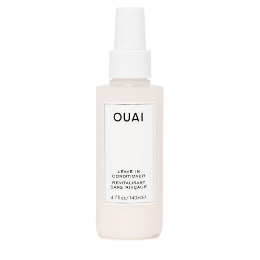 OUAI Leave In Conditioner & Heat Protectant for Hair - Prep Hair for Styling or Use as Detangling Spray to Fight Frizz & Flyaways - No Parabens, Sulfates or Phthalates (4.7 oz) - NutriGlobal