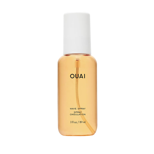 OUAI Travel Size Wave Spray - Texture Spray for Hair with Coconut Oil and Rice Protein - Adds Texture, Volume & Shine for Beach Waves - Paraben Free, Safe for Color & Keratin-Treated Hair (3 fl oz) - NutriGlobal