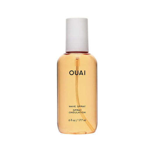 OUAI Wave Spray - Texture Spray for Hair with Coconut Oil & Rice Protein - Adds Texture, Volume & Shine for Beach Waves - Paraben Free, Safe for Color & Keratin-Treated Hair (6 fl oz) - NutriGlobal
