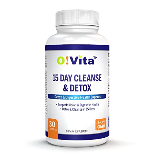 O!VITA 15-Day Cleanse and Detox Supports Digestive and Colon Health, Special Formula - NutriGlobal