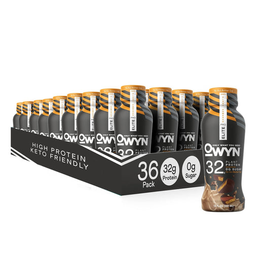 OWYN Only What You Need Pro Elite Vegan High Protein Keto Shake, 32g Protein, 9 Amino - NutriGlobal