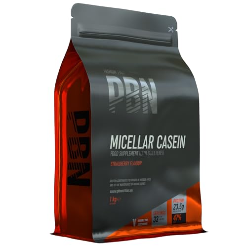 PBN - Premium Body Nutrition Micellar Casein Strawberry 1kg Pouch - NutriGlobal