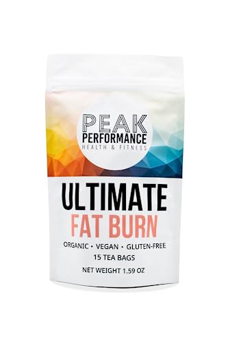 Peak Performance Health & Fitness Ultimate Fat Burn and Weight Loss Tea, Fat Burning Tea - NutriGlobal