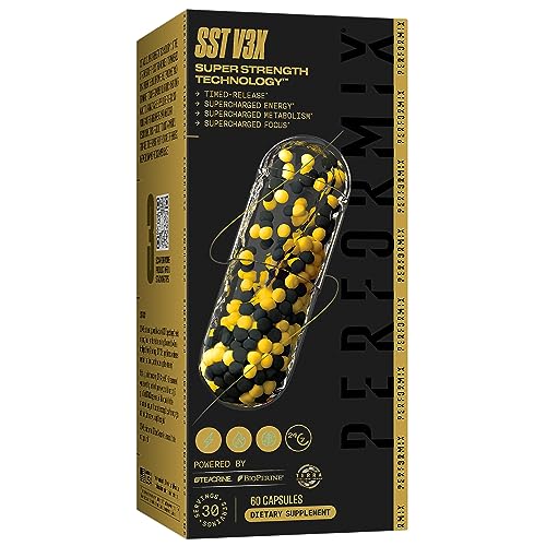 PERFORMIX - SST V3X - Pre Workout - 350 mg Caffeine - Energy Supple - NutriGlobal