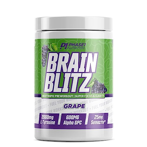 Phase One Nutrition Brain Blitz, Grape - 20 Servings - NutriGlobal