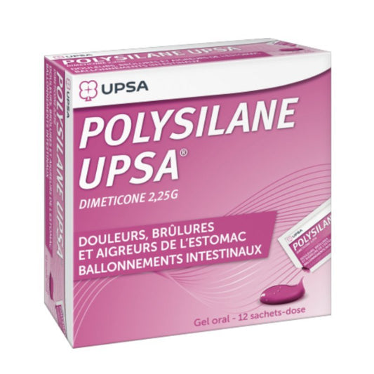 Polysilane oral gel sachets doses - UPSA - NutriGlobal