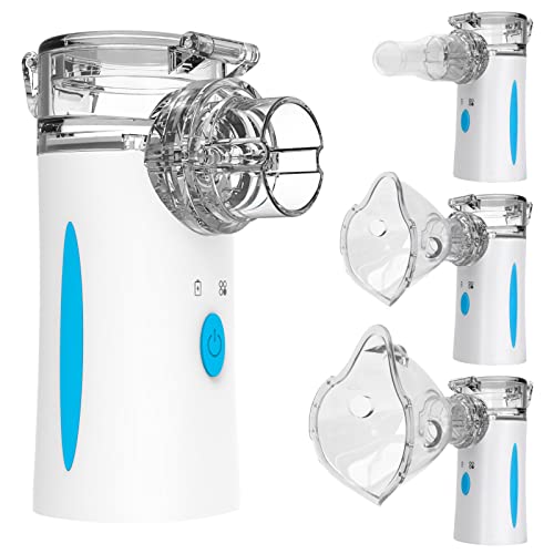 Portable Nebulizer - Rechargeable Nebulizer Machine for Adults and Kids - NutriGlobal