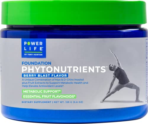 POWERLIFE Tony Horton - Foundation Phytonutrients - Myo-Inositol & D-Chiro-Inositol - NutriGlobal