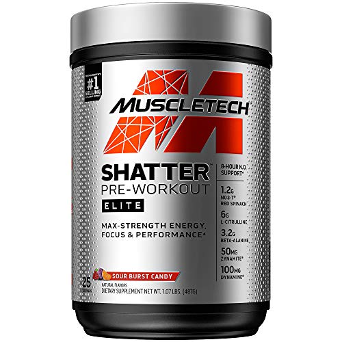 Pre Workout for Men & Women | MuscleTech Shatter Elite Pre-Workout | Preworkout - NutriGlobal