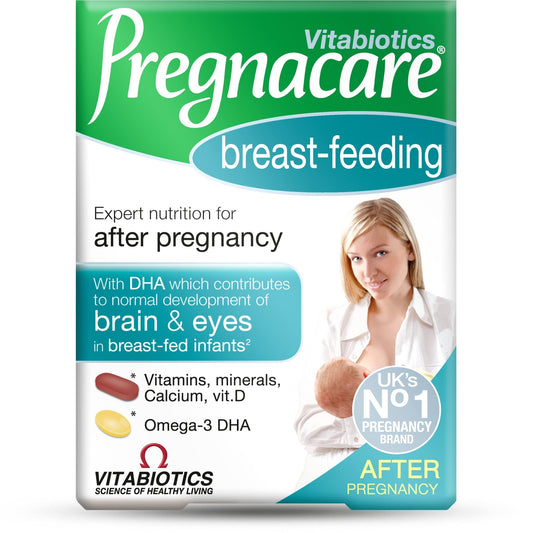 Pregnacare Vitabiotics Breast-Feeding Tablets, Pack of 1, 84 Count - NutriGlobal