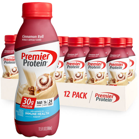 Premier Protein Shake, 30g Protein, 1g Sugar,24 Vitamins&Minerals Nutrients to Support - NutriGlobal