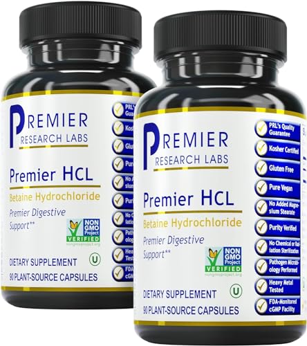 Premier Research Labs – Premier HCL | Superior Digestive Support; Supports Whole Body Detox - NutriGlobal