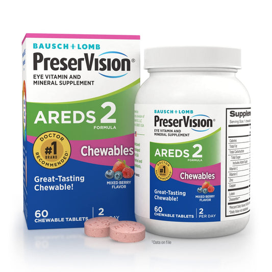 PreserVision AREDS 2 Eye Vitamin & Mineral Supplement, Contains Lutein - NutriGlobal