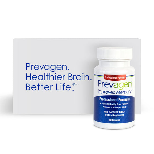 Prevagen Improves Memory - Professional Formula 40mg, 30 Capsules |1 Pack| with Apoae - NutriGlobal
