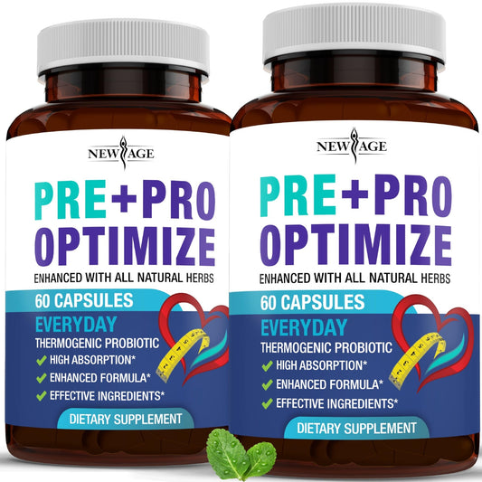 Pro Optimize Probiotics for Women, Menopause, 70 Billion CFU, Digestive Health - Relief for Bloating, Hot Flashes, Joint Support, Night Sweats - Gut Health & Metabolism - Dong Quai (120 (Pack of 2)) - NutriGlobal