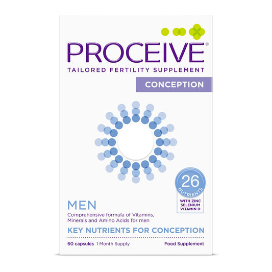 Proceive® Men Fertility Supplement for Conception - Vitamins & Minerals for Men Trying - NutriGlobal