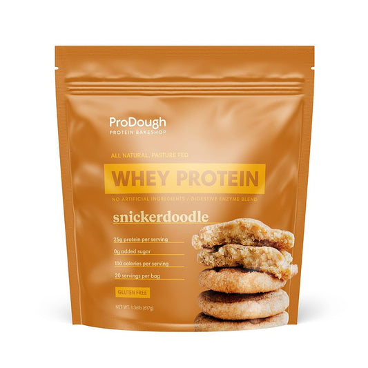 ProDough Gourmet Whey Isolate Hydrolized Protein Powder for Shake Mix- Easy Digest - NutriGlobal
