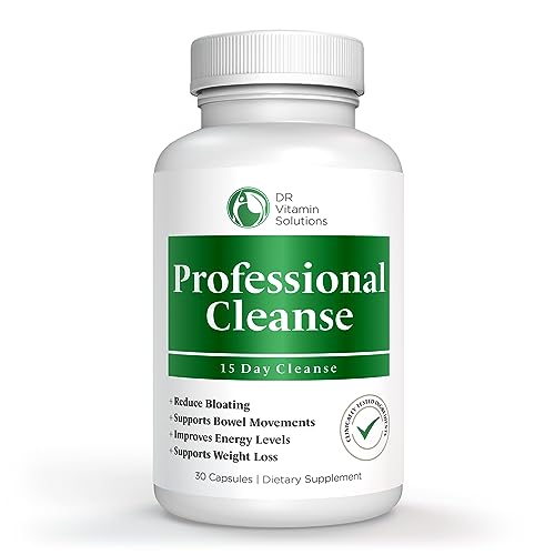 Professional Detox Cleanse for Weight Loss and Belly Fat, 15 Day Colon Cleanse, Body Detox - NutriGlobal