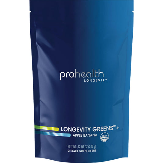 ProHealth Longevity Greens- Delicious Organic Healthy Greens for Energy & Aging - NutriGlobal
