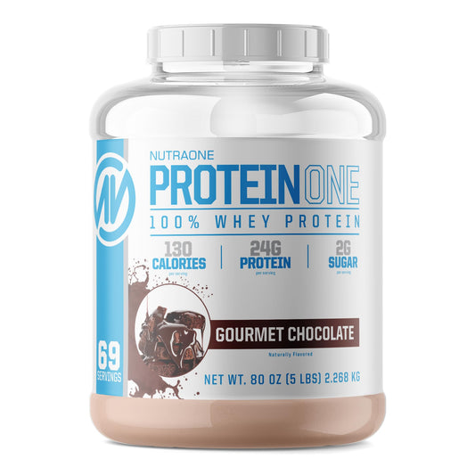 ProteinOne Whey Protein by NutraOne —Promote Recovery and Build Muscle - NutriGlobal