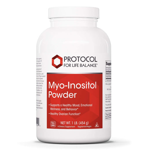 Protocol For Life Balance - Myo-Inositol Powder - Supports a Healthy Mood, Emotional - NutriGlobal
