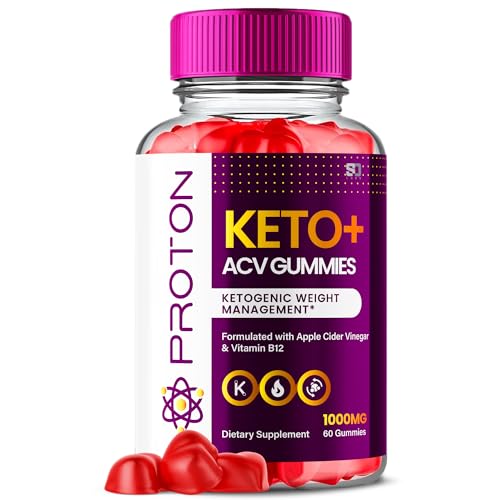 Proton Keto ACV Gummies Advanced Weight Loss 1000 MG, Proton Keto ACV Gummies - NutriGlobal