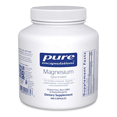 Pure Encapsulations Magnesium (Glycinate) - Supplement to Support Stress Relief, Sleep - NutriGlobal