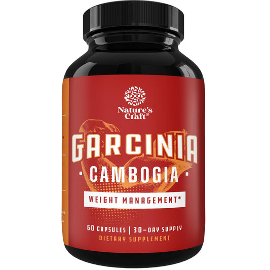 Pure Garcinia Cambogia Weight Loss Pills 95% HCA - Garcinia Cambogia Extract Herbal Supplement - NutriGlobal