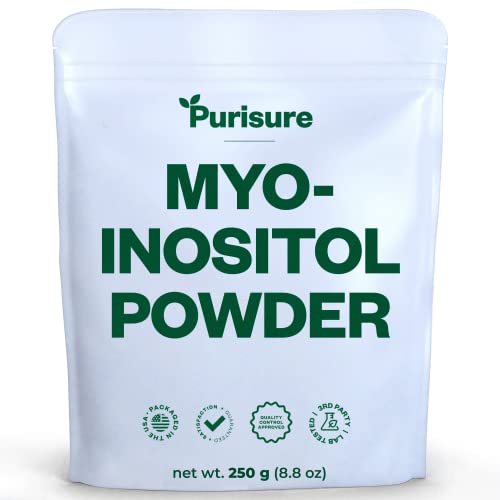Purisure Myo-Inositol Powder, 250g, Fertility, Hormonal Balance and Ovarian Support - NutriGlobal