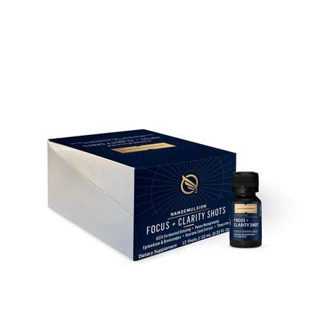 Quicksilver Scientific Focus + Clarity Shots (Box of 12, 10 mL Shots) - NutriGlobal