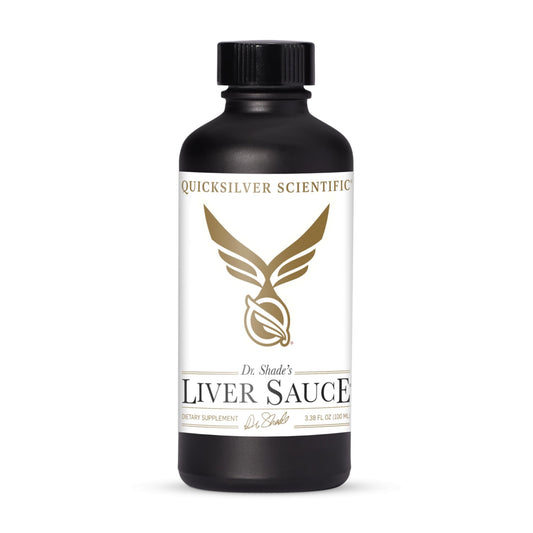 Quicksilver Scientific Liver Sauce - Liposomal Liver Detox with DIM, Quercetin, Lipoic Acid, Milk Thistle and Dandelion Root Supplement - Supports Bile & Toxin Momentum (100 ml / 3.38 oz) - NutriGlobal