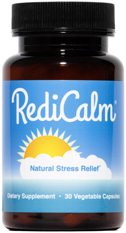 RediCalm - Natural Stress Relief Supplement - Non-GMO, Vegan, Gluten-Free - NutriGlobal