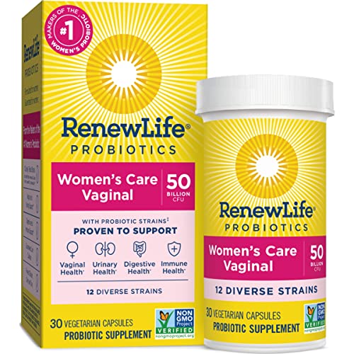 Renew Life Women's Probiotic Capsules, 50 Billion CFU Guaranteed, Supports pH Balance - NutriGlobal