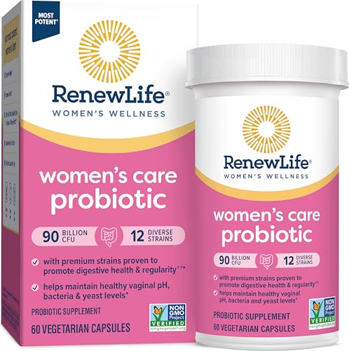 Renew Life Women's Probiotic Capsules, Supports pH Balance for Women, Vaginal - NutriGlobal
