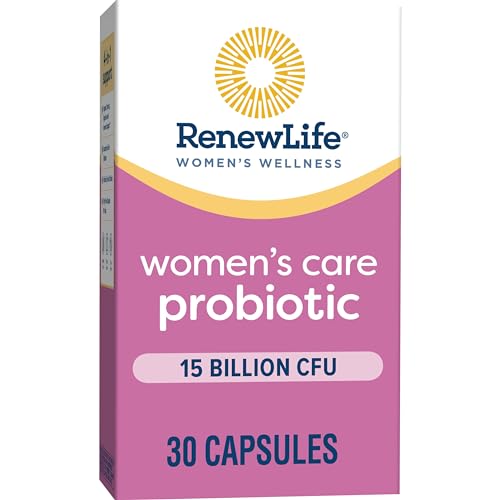 Renew Life Women's Probiotic Capsules, Supports pH Balance for Women, Vaginal, Urinary - NutriGlobal