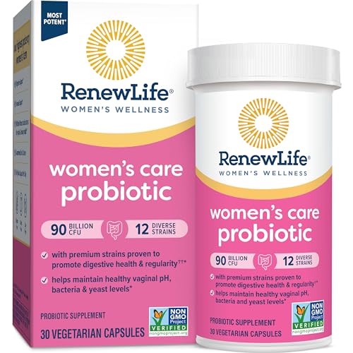 Renew Life Women's Probiotic Capsules, Supports Vaginal, Urinary, Digestive and Immune - NutriGlobal