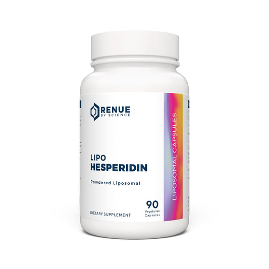 Renue By Science Hesperidin | Liposomal Hesperidin Supplements | 90 High Strength Capsules - 300mg per Serving | Non-GMO | Made in The USA & Third-Party Tested - NutriGlobal